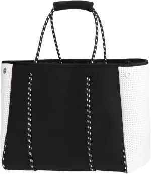 Neoprene Tote Bag - Large Travel Beach Pool Gym Handbag for Women & Men