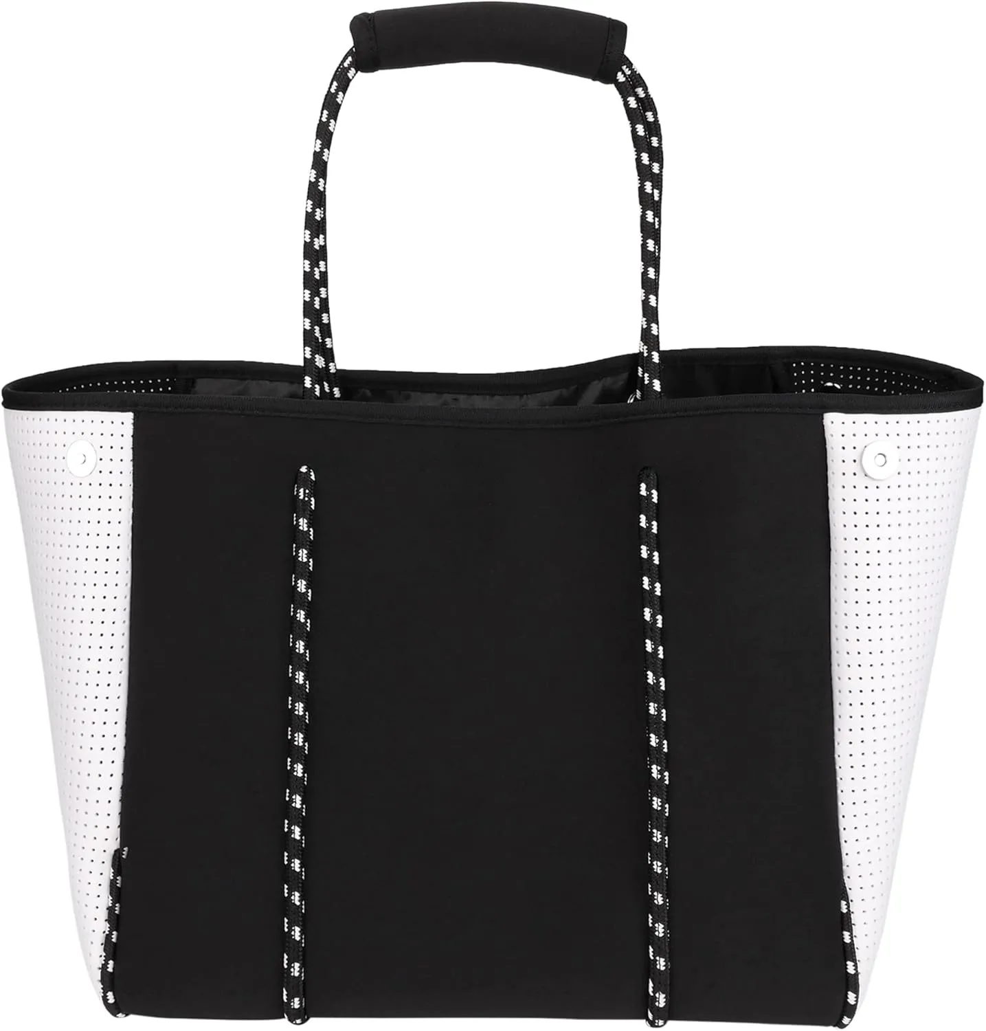 Neoprene Tote Bag - Large Travel Beach Pool Gym Handbag for Women & Men