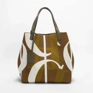 New Classic Fashion New Multi Color Tote Bag Exquisite Craftsmanship Large Capacity Shoulder Bag