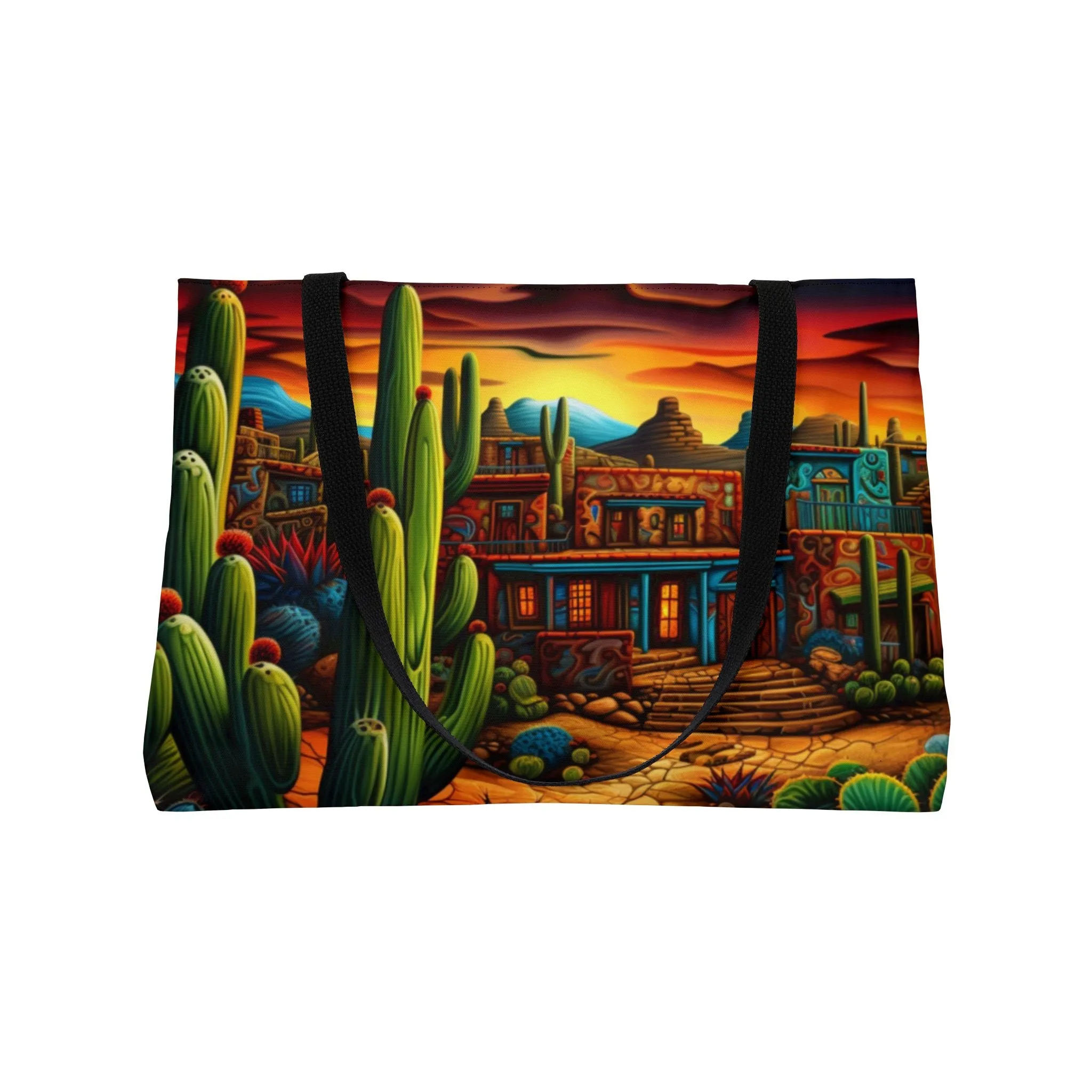 NM Vibrant Weekender Tote Bag