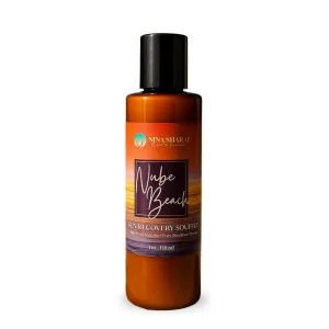 Nube Beach Sun Recovery Soufflé – After Sun Body Moisturizer with Aloe, Vitamin E & Coconut Oil – Soothing Hydration for Sun-Damaged Skin – Lightweight, Non-Greasy, 4 oz
