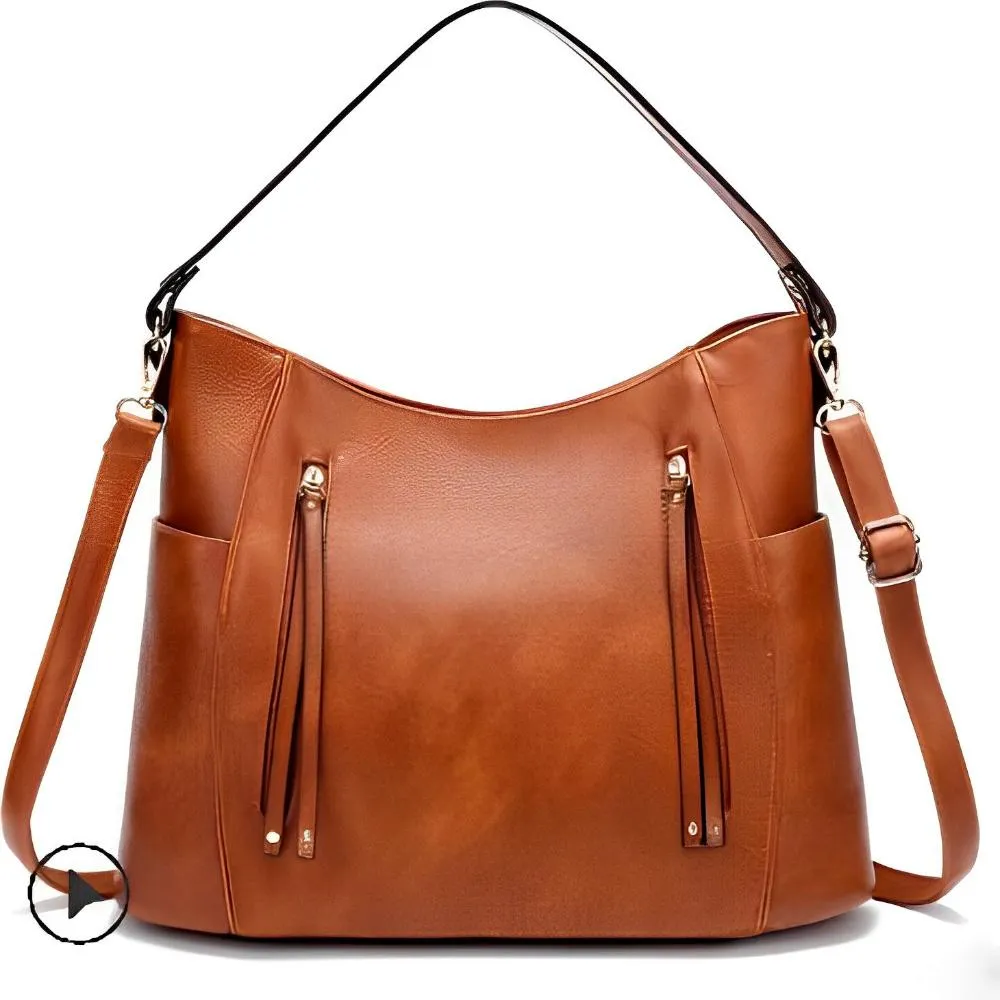 Oralynn’s Vintage Soul | Classic Leather Shoulder Bag