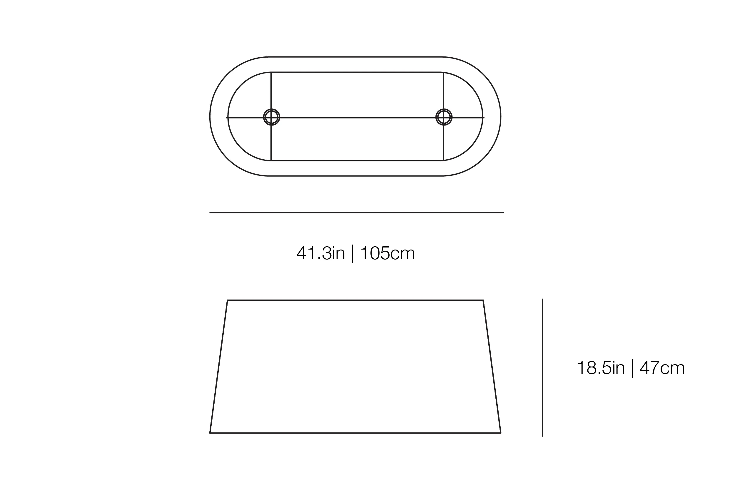 Oval Light - Suspension Lamp