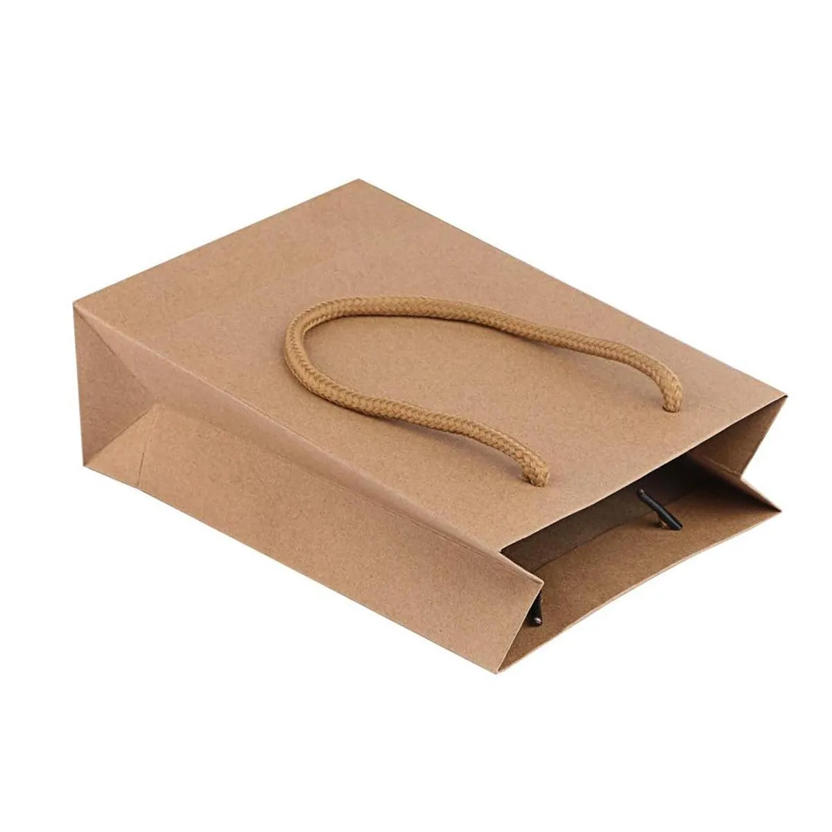 Paper Gift Bags Handbag Kraft Party Bags 25PCS