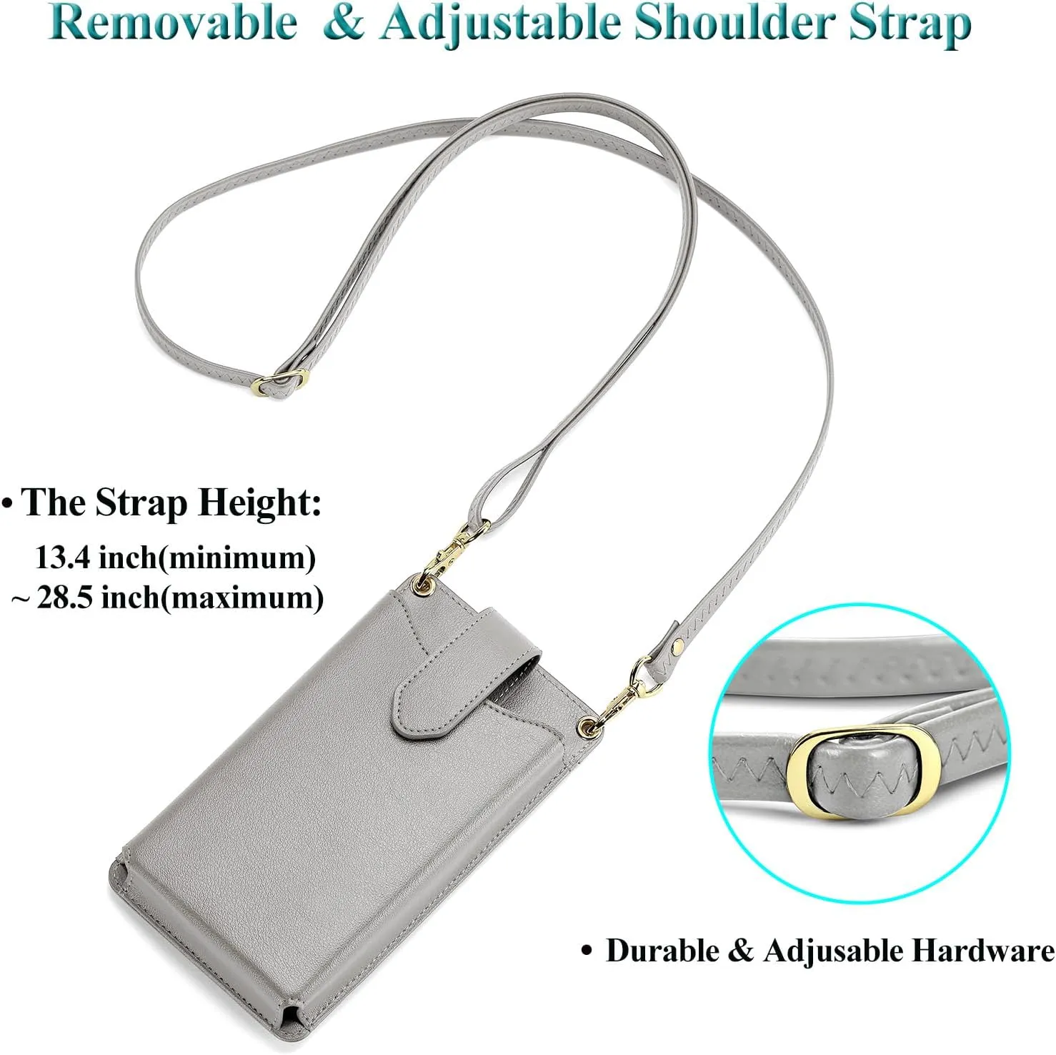 Peacocktion Small Crossbody Cell Phone Purse for Women, Lightweight Mini Small Crossbody Bags for Women with Card Slots