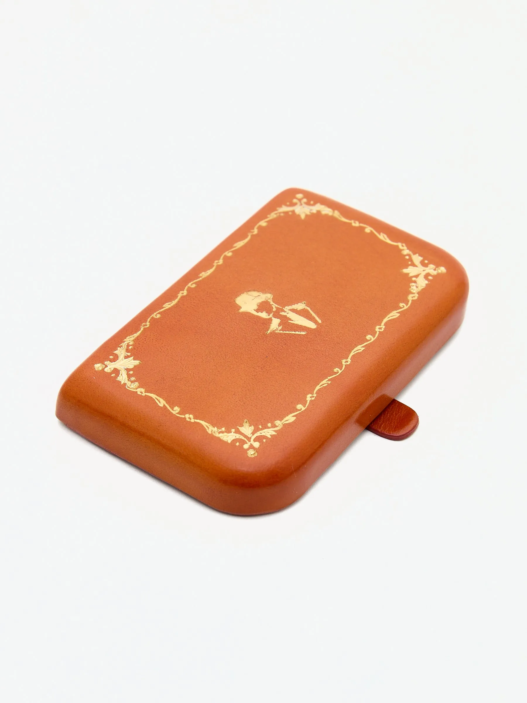 Peroni Firenze X Enis Inci - Orange Business Card Case