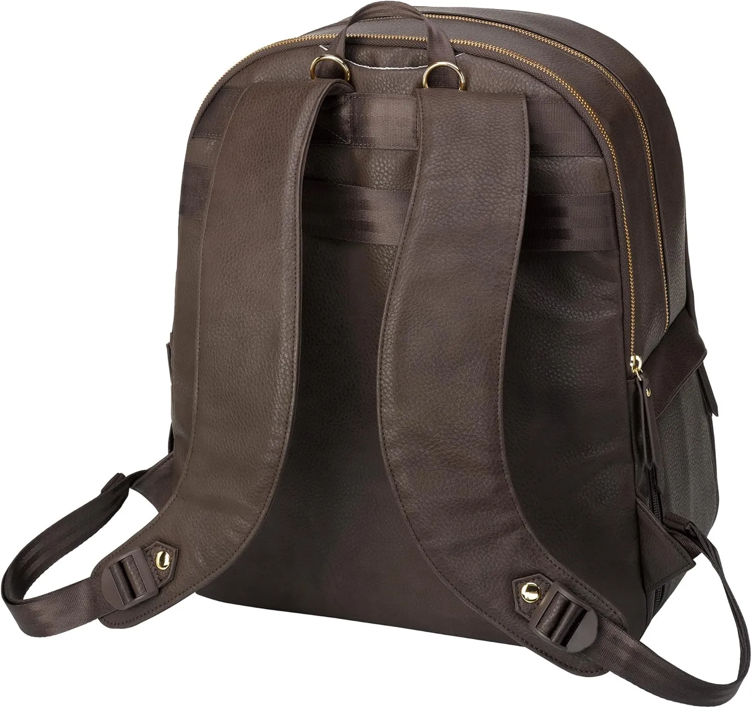 Petunia Pickle Bottom 2-in-1 Provisions Breast Pump & Diaper Bag Backpack, Designed for Busy Parents, Spacious Main Compartment for Carrying Essentials (Saddle)