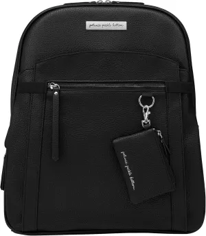 Petunia Pickle Bottom 2-in-1 Provisions Breast Pump & Diaper Bag, Designed for Busy Parents, Spacious Main Compartment, Ebony