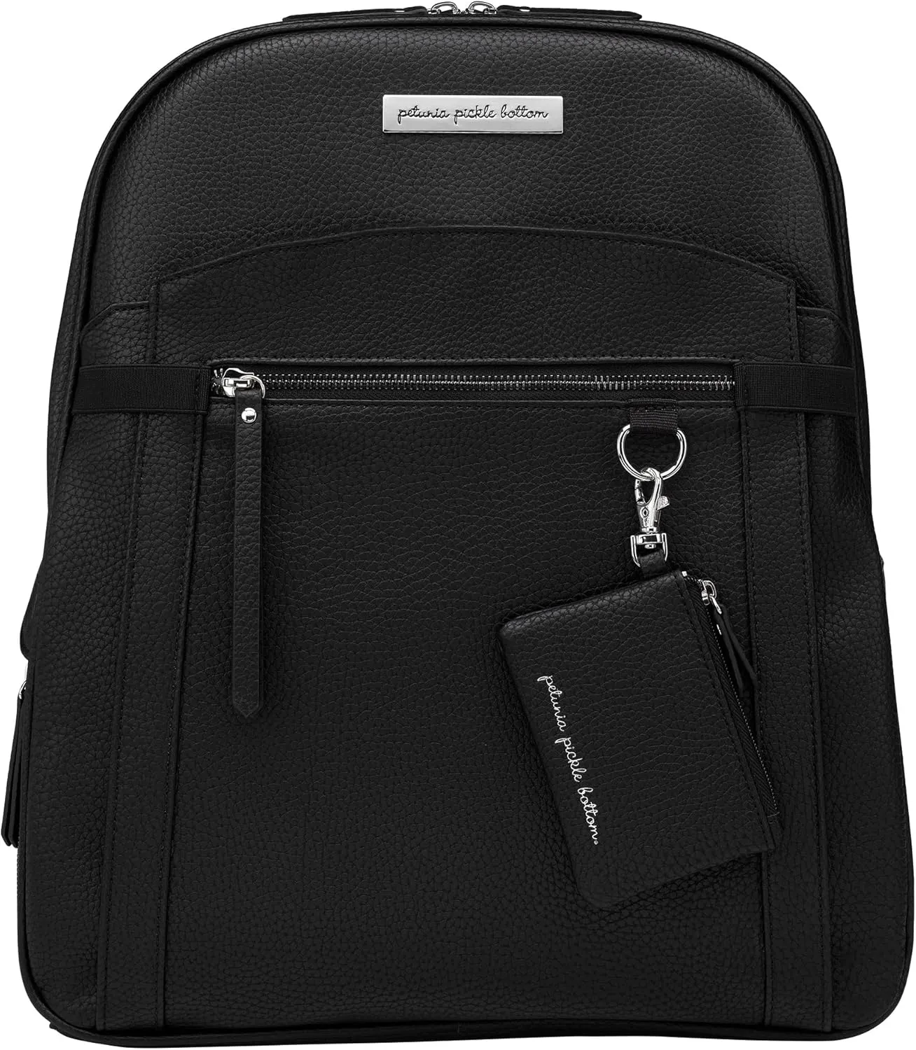 Petunia Pickle Bottom 2-in-1 Provisions Breast Pump & Diaper Bag, Designed for Busy Parents, Spacious Main Compartment, Ebony