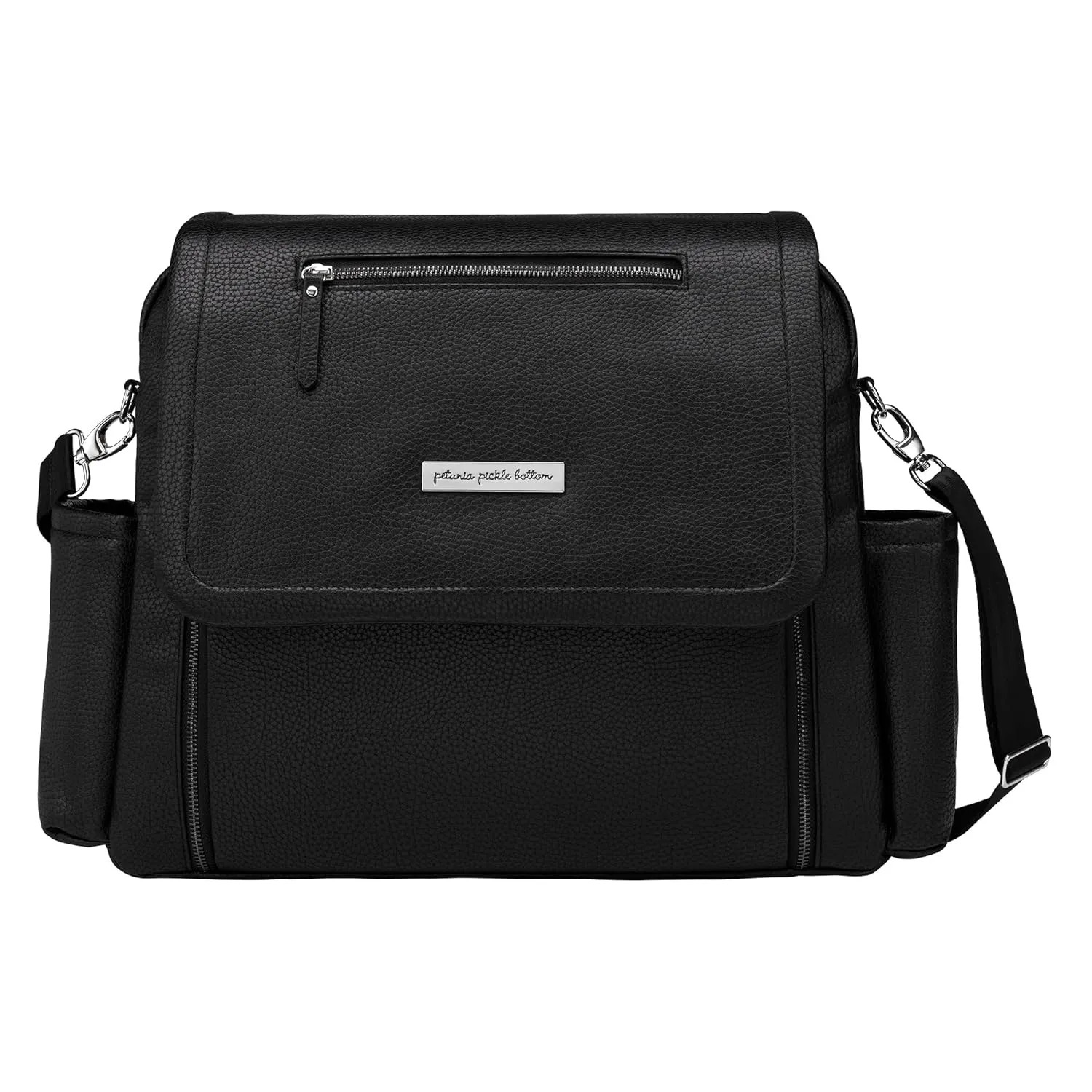 Petunia Pickle Bottom Boxy Backpack Deluxe, Diaper Bag for Parents, Stylish Baby Bag, Spacious Backpack, On-The-Go Moms, Ebony
