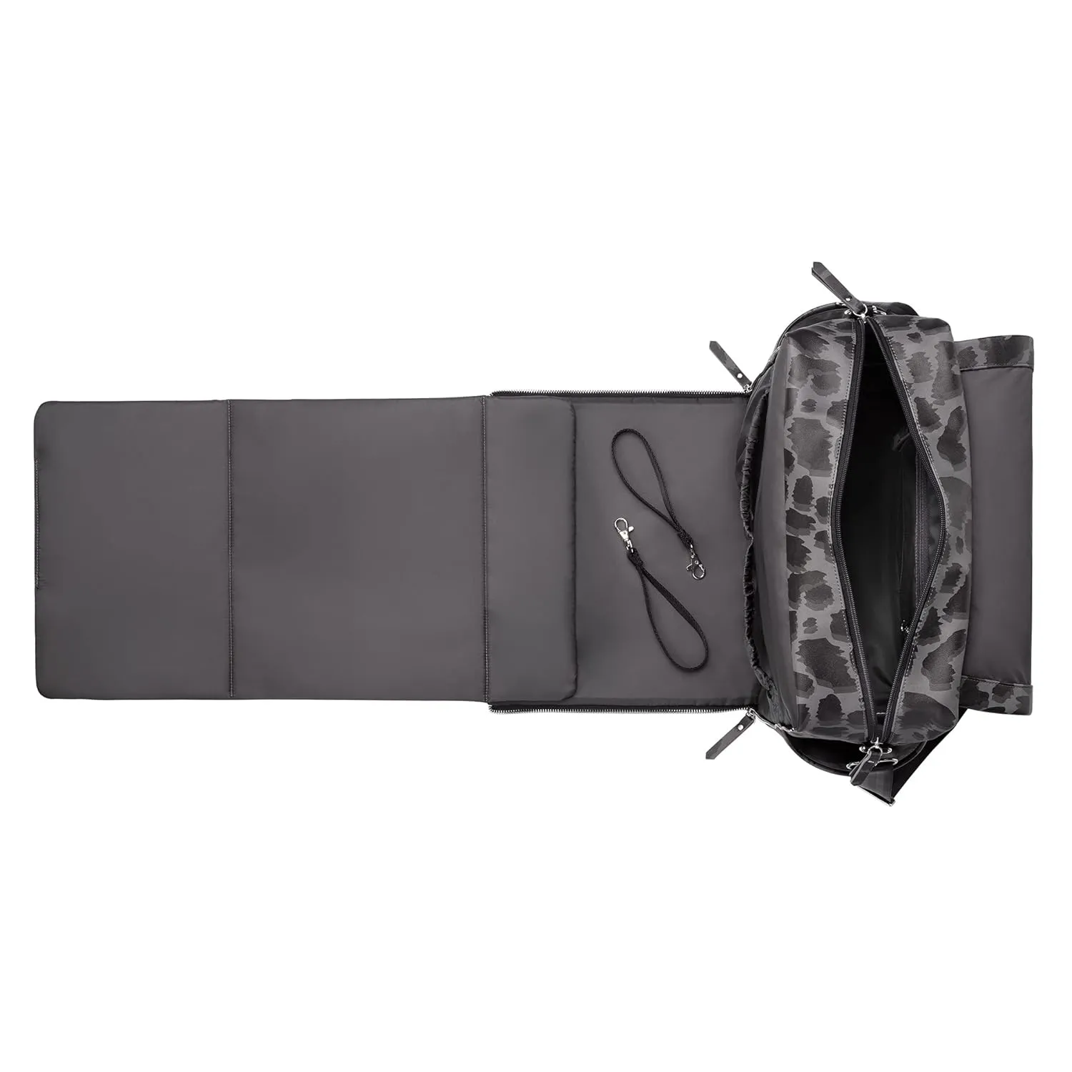 Petunia Pickle Bottom Boxy Backpack | Diaper Bag | Diaper Bag Backpack for Parents | Top-Selling Stylish Baby Bag | Sophisticated and Spacious Backpack for On The Go Moms | Shadow Leopard