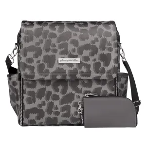 Petunia Pickle Bottom Boxy Backpack | Diaper Bag | Diaper Bag Backpack for Parents | Top-Selling Stylish Baby Bag | Sophisticated and Spacious Backpack for On The Go Moms | Shadow Leopard