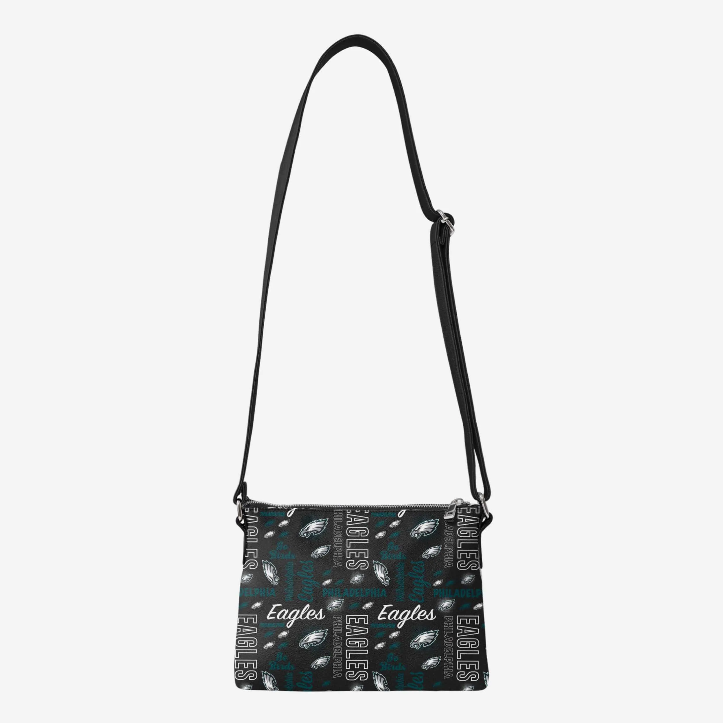 Philadelphia Eagles Spirited Style Printed Collection Foldover Tote Bag