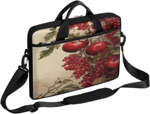 Pink Tangerine Laptop Bag for Men Women 13-15 Inch Case Bags Sleeve Shoulder with Anti Slip Removable The Pad Straps