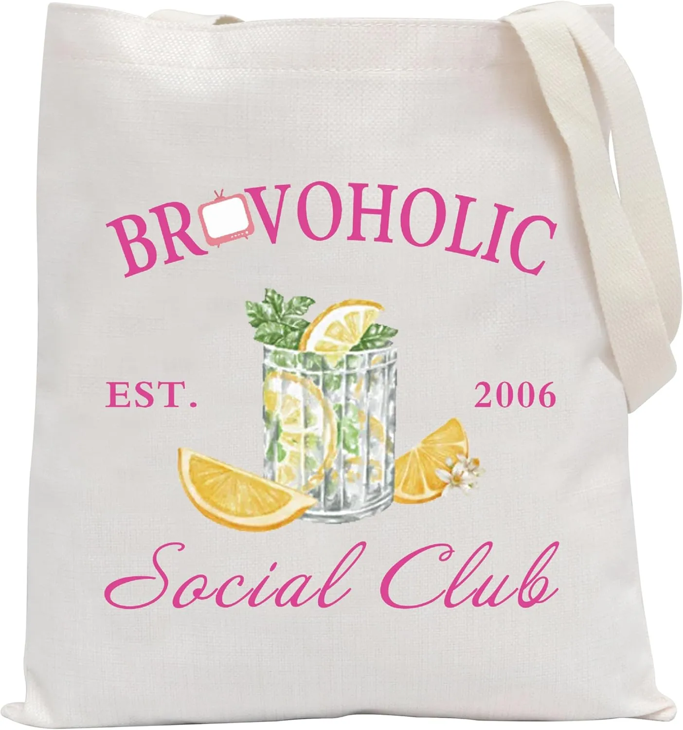 POFULL Housewives Gift TV Show Inspired Gift TV Show Social Club Shoulder Bag