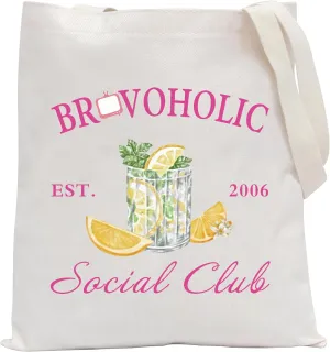 POFULL Housewives Gift TV Show Inspired Gift TV Show Social Club Shoulder Bag