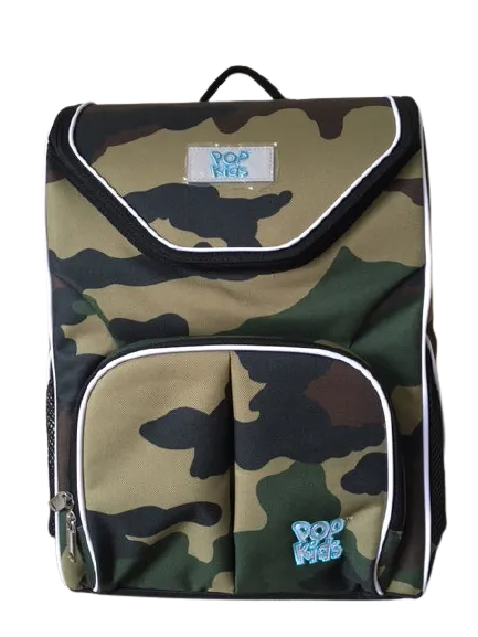 POP KIDS Basic 2 Ergonomic School Backpack