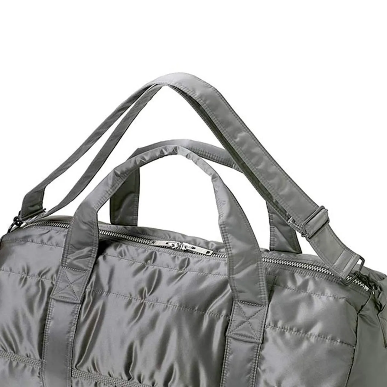 porter by yoshida medium tanker 2way boston bag (grey)