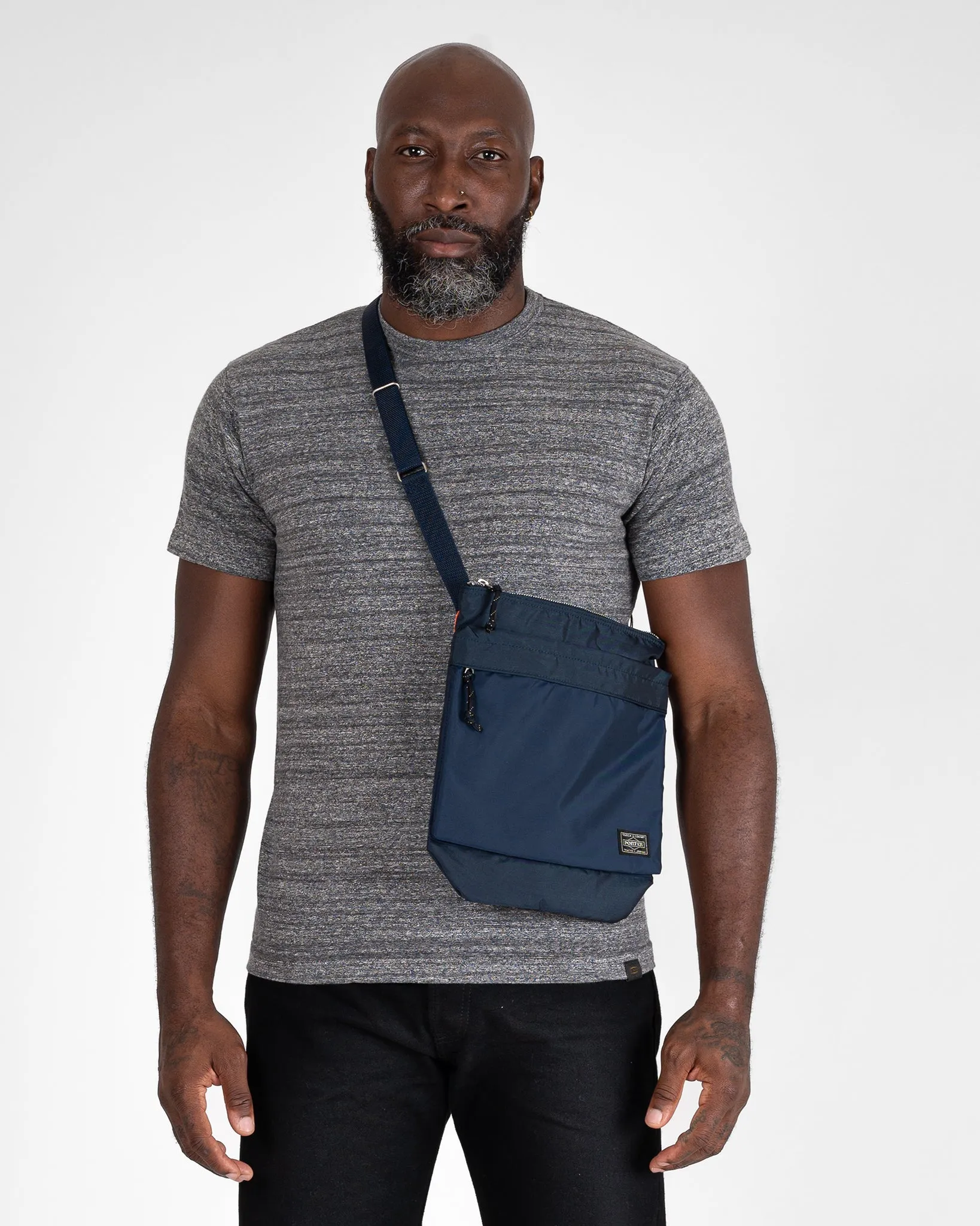 Porter - Yoshida & Co. - Force Shoulder Bag 2 - Navy Blue