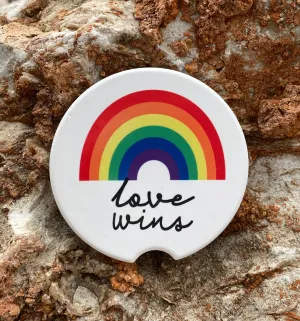 Pride Sandstone Car Coasters