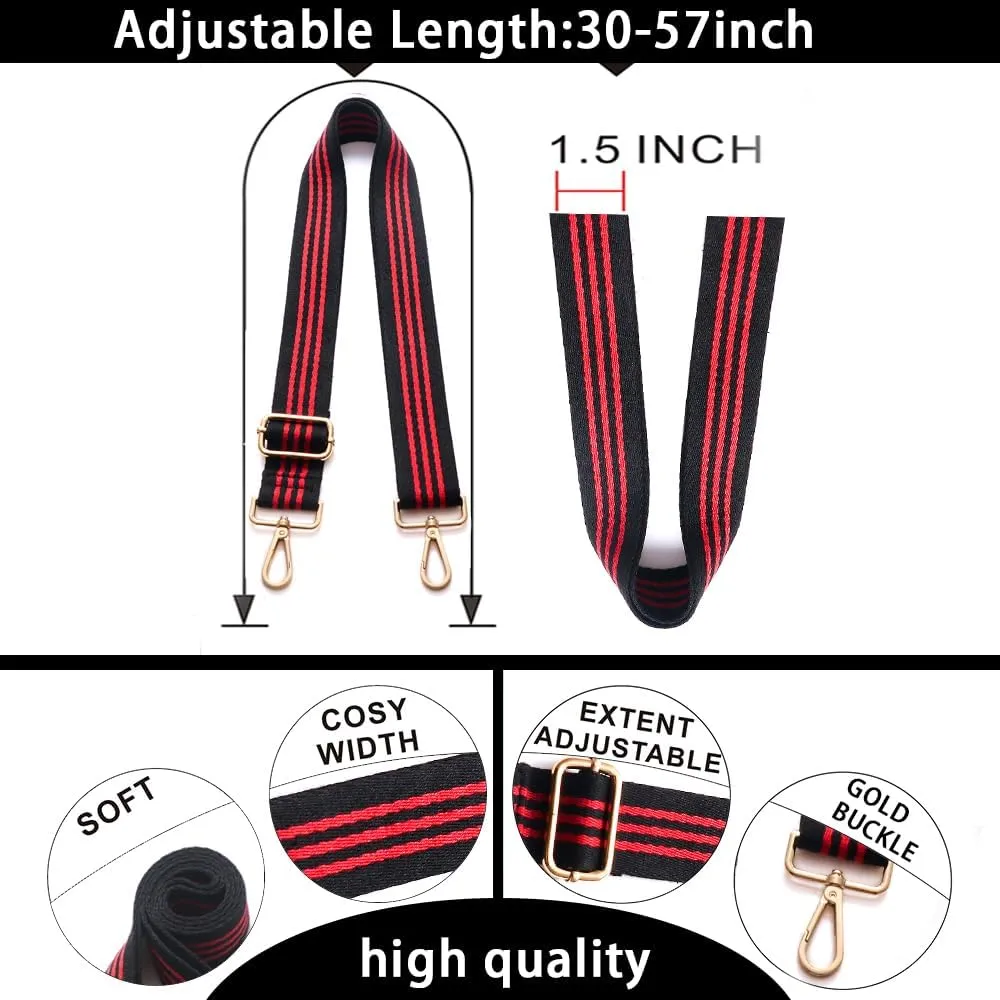 Purse Straps Replacement Wide Crossbody Shoulder Strap for Bags Purse Extender Accessories Guitar Straps
