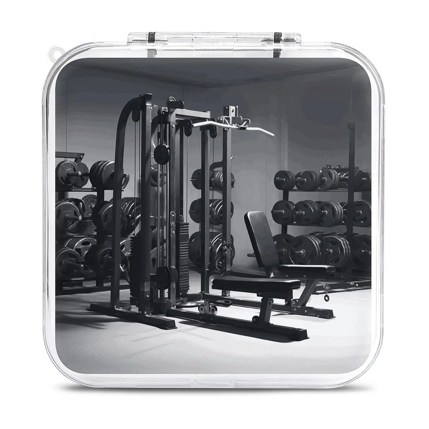 QMNBTES Gym Equipment Switch Game Case Switch Game Holder Cartridge Case Storage 12 Games & 2 Micro Sd Card Slots, Travel Carry Cases, Portable Games Card Storage, Hard Shell, Buckle Closure