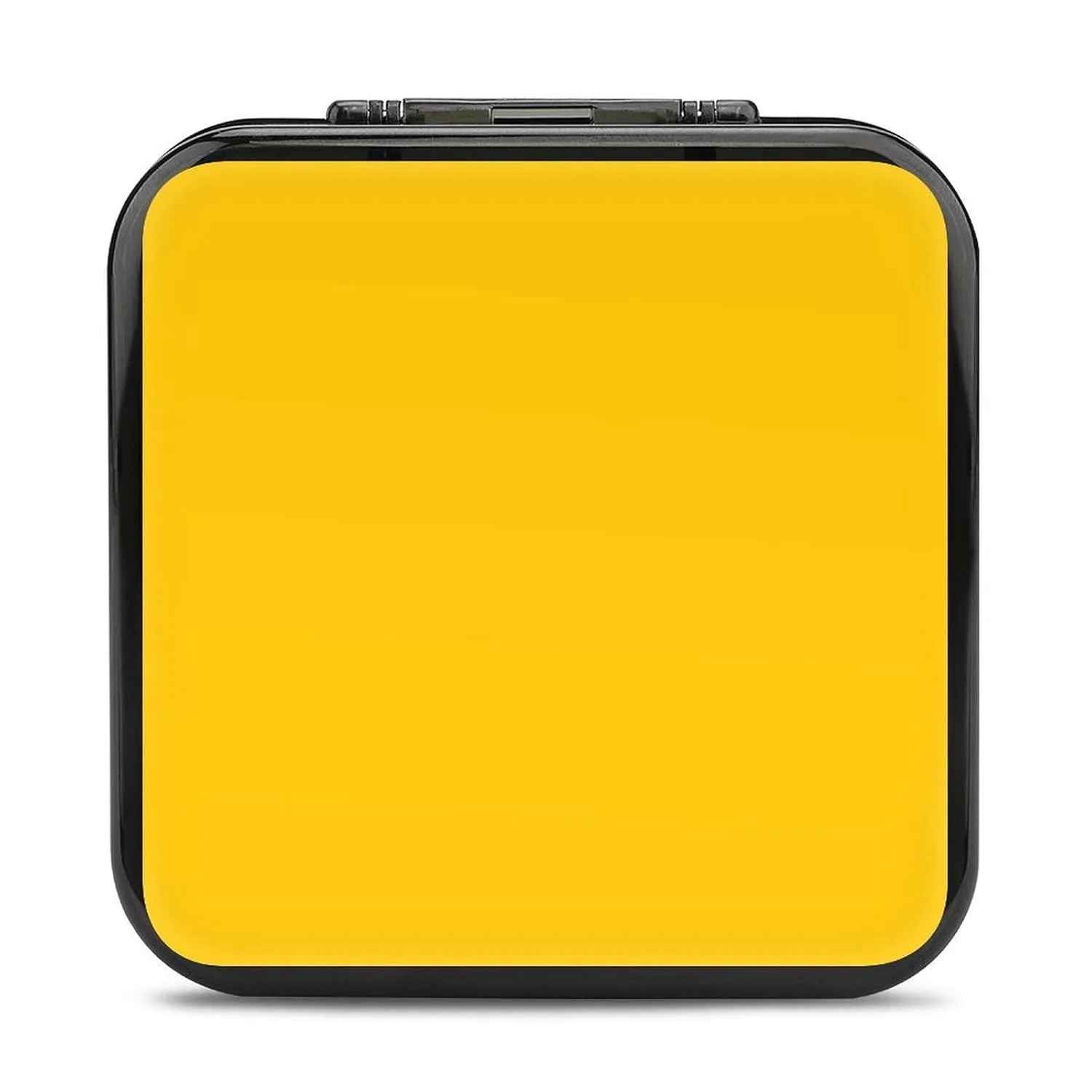 QMNBTES Milk Duck Yellow Switch Game Case Switch Game Holder Cartridge Case Storage 24 Games & 2 Micro Sd Card Slots, Travel Carry Cases, Portable Games Card Storage, Hard Shell, Buckle Closure