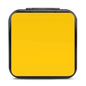 QMNBTES Milk Duck Yellow Switch Game Case Switch Game Holder Cartridge Case Storage 24 Games & 2 Micro Sd Card Slots, Travel Carry Cases, Portable Games Card Storage, Hard Shell, Buckle Closure
