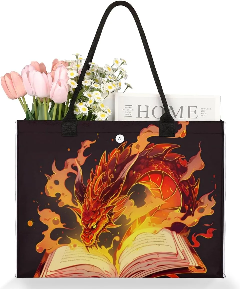 QsirBC Abstract Design Decor Tote Bag for Women Shoulder Bags with Pockets Handbags Purses Large Totes