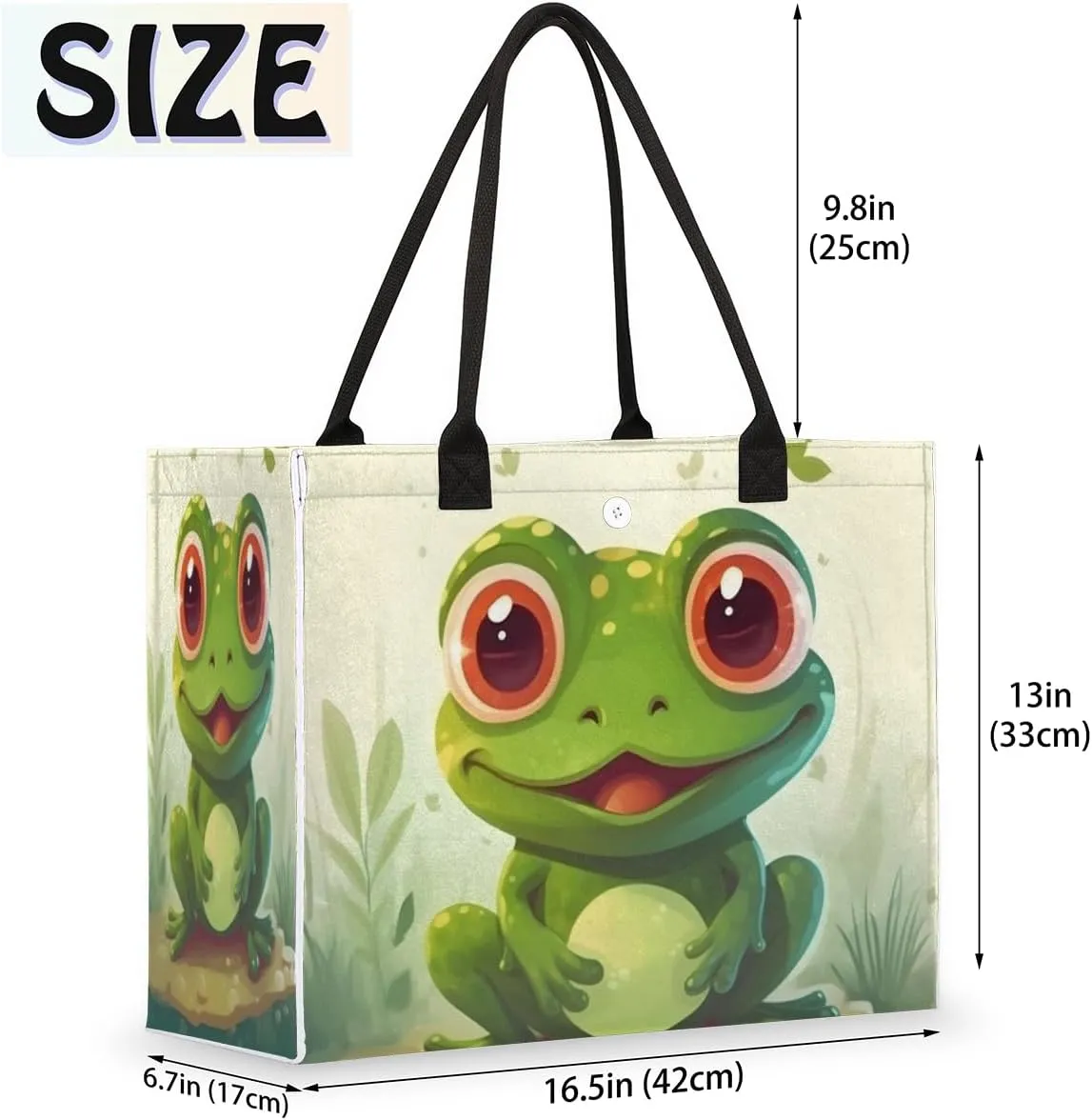 QsirBC Abstractions Theme Pattern Tote Bag for Women Shoulder Bags with Pockets Handbags Purses Large Totes