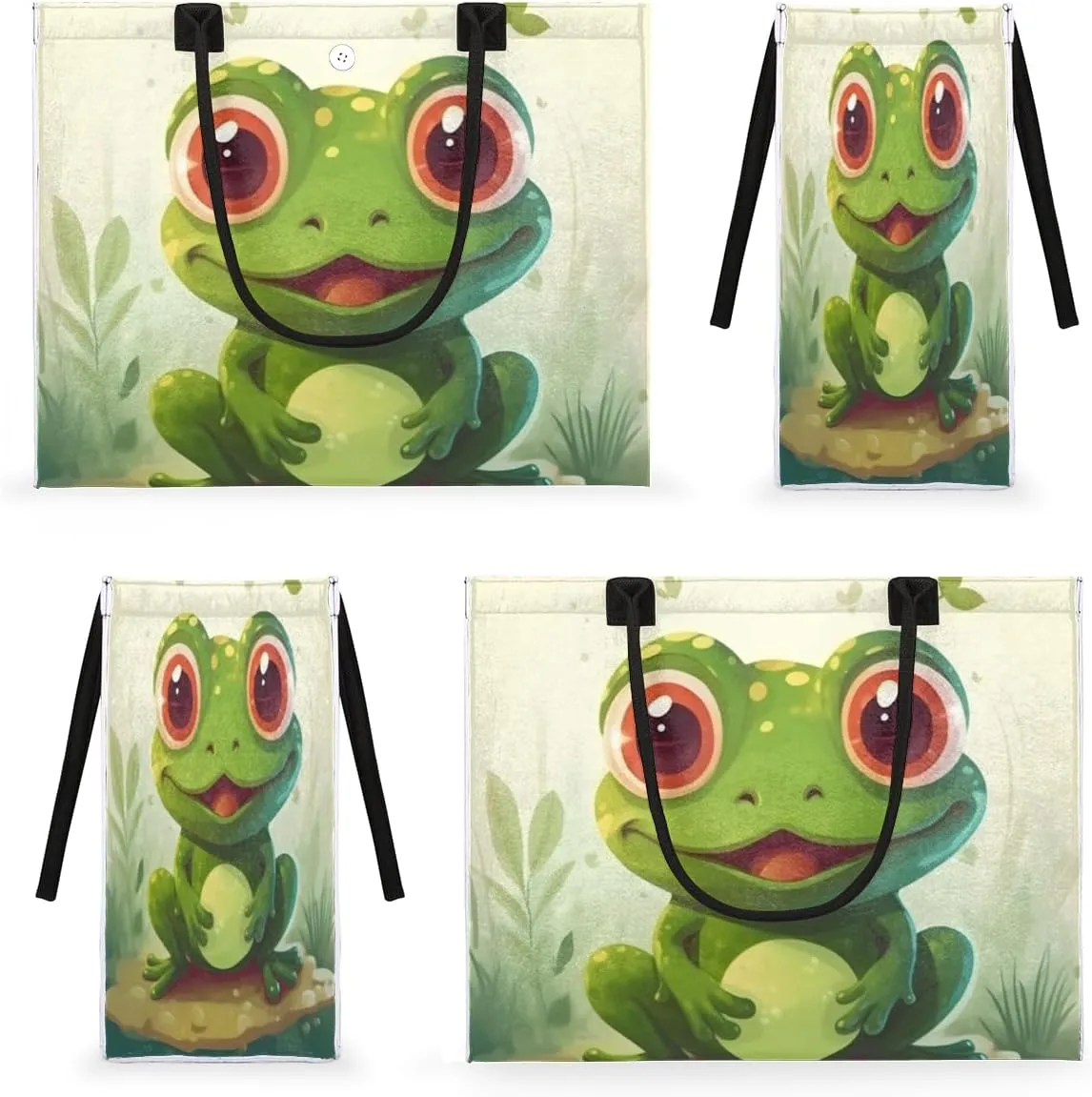 QsirBC Abstractions Theme Pattern Tote Bag for Women Shoulder Bags with Pockets Handbags Purses Large Totes