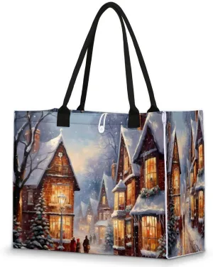 QsirBC Turtles Ocean Design Tote Bag for Women Shoulder Bags with Pockets Handbags Purses Large Totes