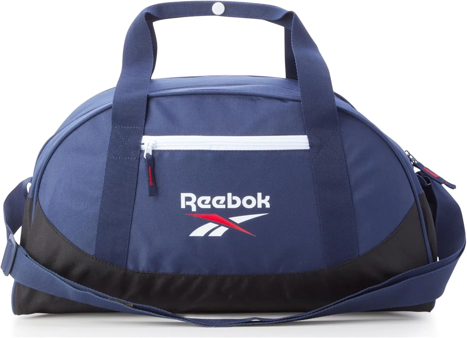 Reebok Duffle Bag - Unisex Lightweight Gym, Sports and Travel Mini Carry On Weekender Bags for Women and Men, Size One Size, Solange Navy