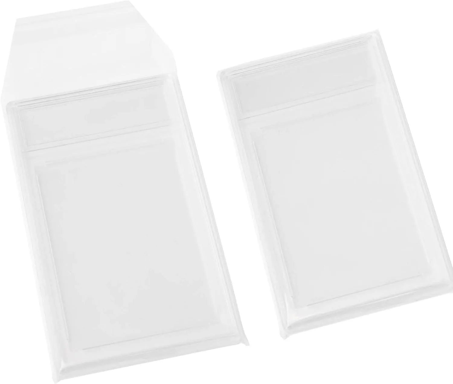 Resealable Graded Card Sleeves for Beckett BGS and SGC Slabs (500 Pack)