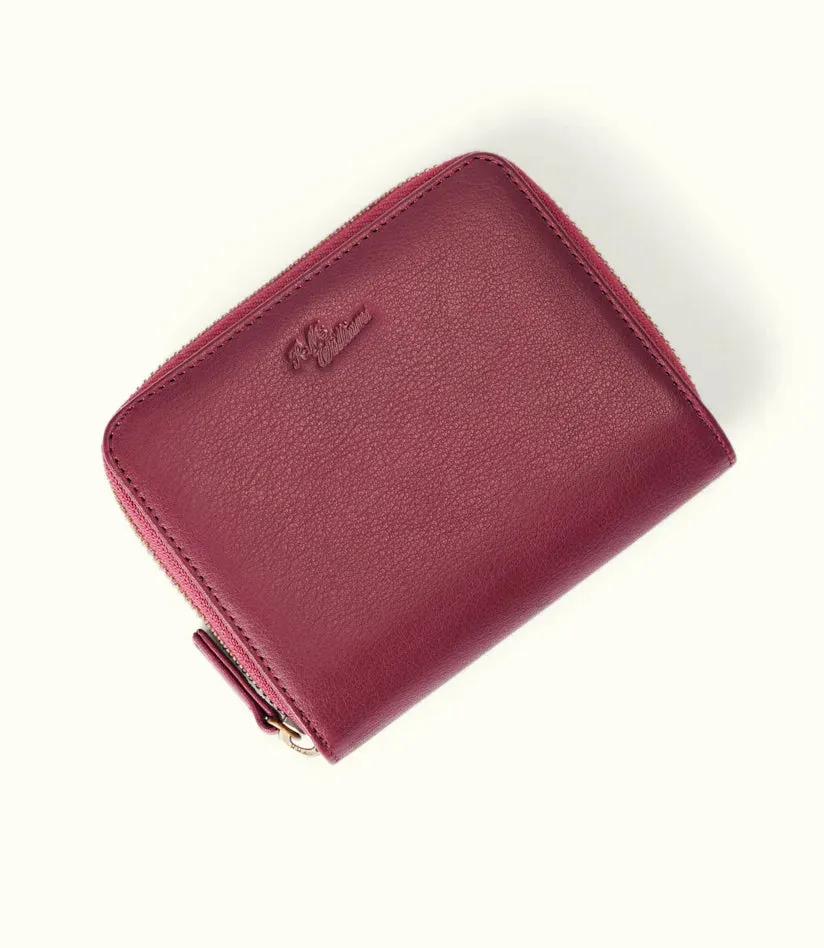 R.M.Williams - Avalon Zip Around Wallet - Cranberry