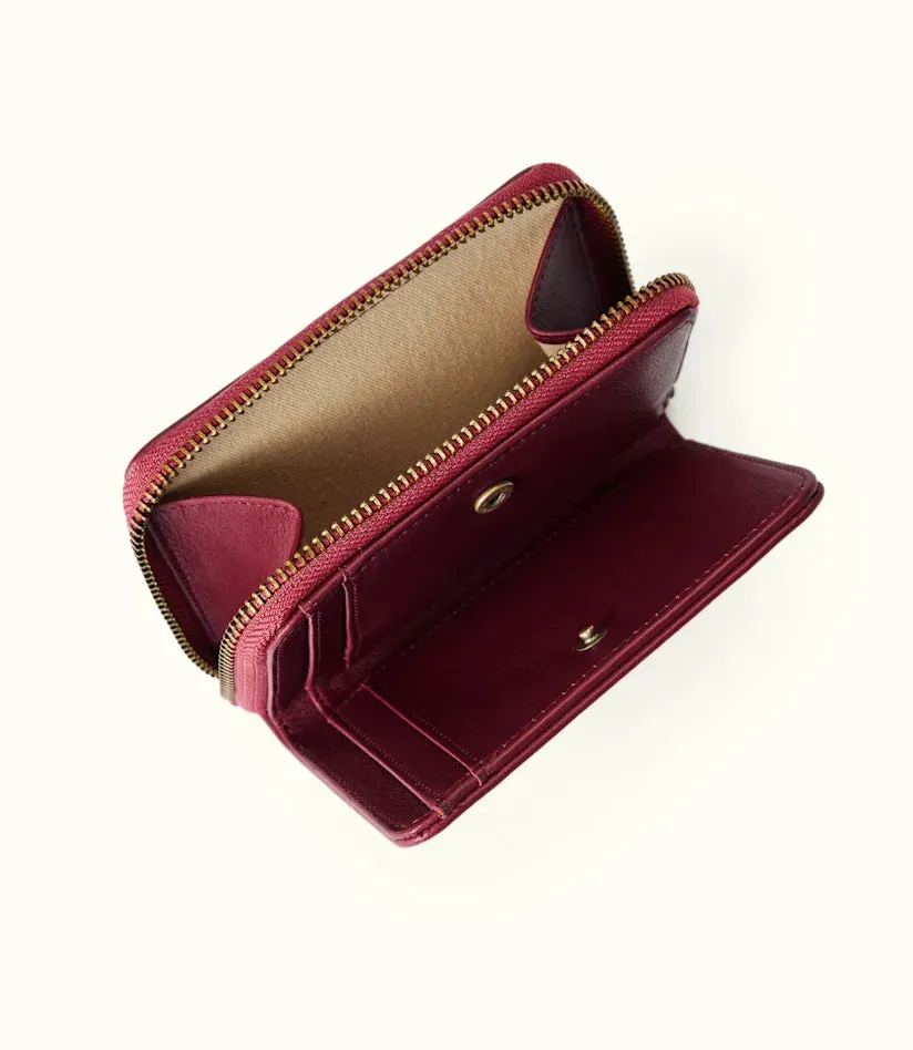 R.M.Williams - Avalon Zip Around Wallet - Cranberry