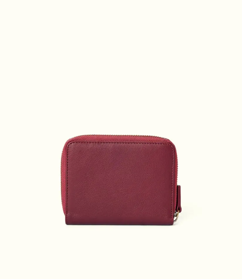 R.M.Williams - Avalon Zip Around Wallet - Cranberry
