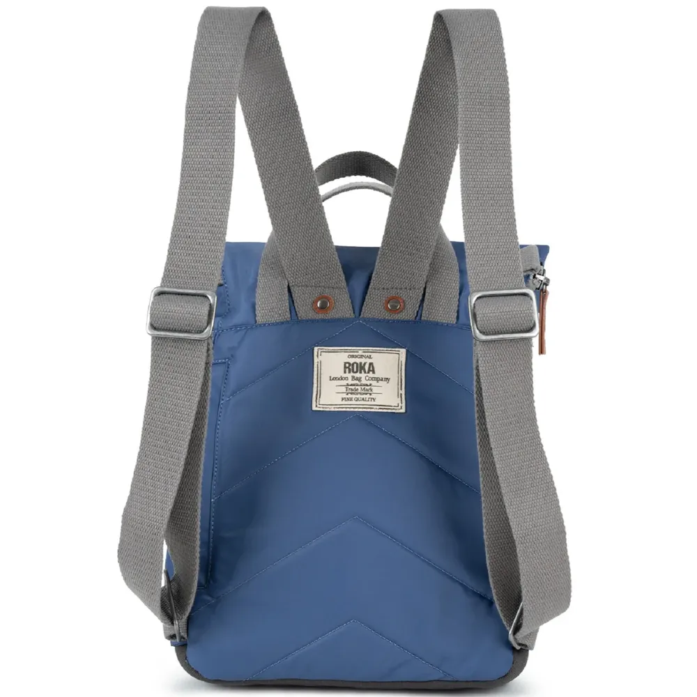 Roka Canfield B Burnt Blue Recycled Nylon Bag