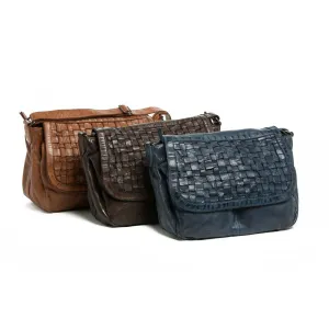 RUGGED HIDE Bronte Woven Handbag