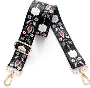 S-Jacorry Purse Strap Replacement Crossbody Wide Shoulder Strap Adjustable Canvas Straps Handbag Strap Replacement Belts