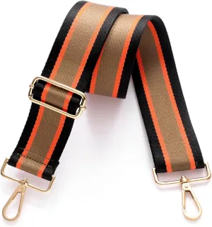 S-Jacorry Purse Strap Replacement Crossbody Wide Shoulder Strap Adjustable Canvas Straps Handbag Strap Replacement Belts