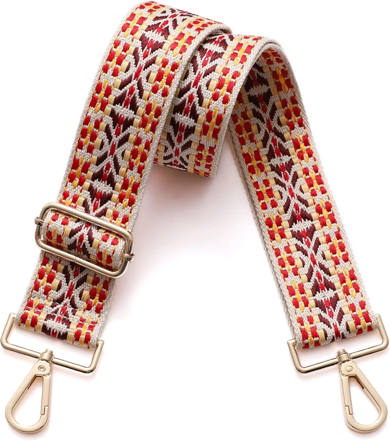 S-Jacorry Purse Strap Replacement Crossbody Wide Shoulder Strap Adjustable Canvas Straps Handbag Strap Replacement Belts