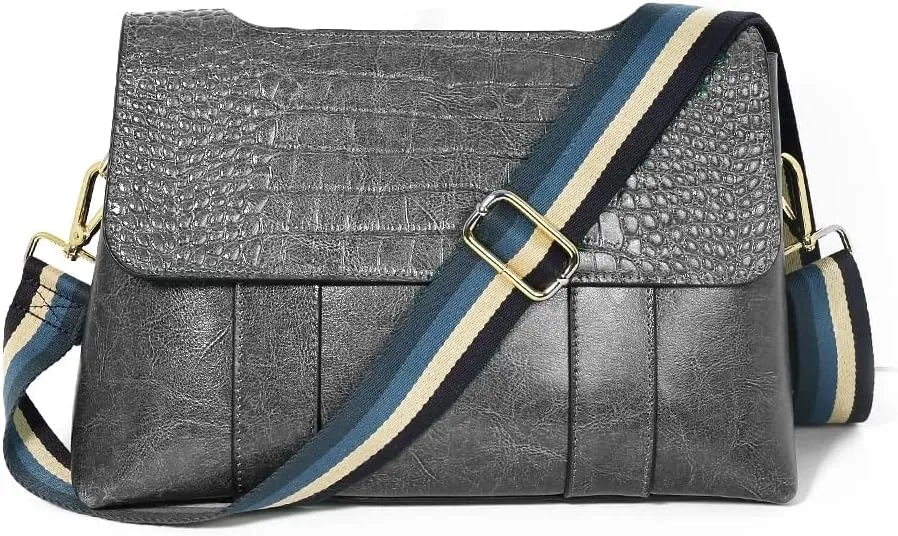 S-Jacorry Purse Strap Replacement Crossbody Wide Shoulder Strap Adjustable Canvas Straps Handbag Strap Replacement Belts