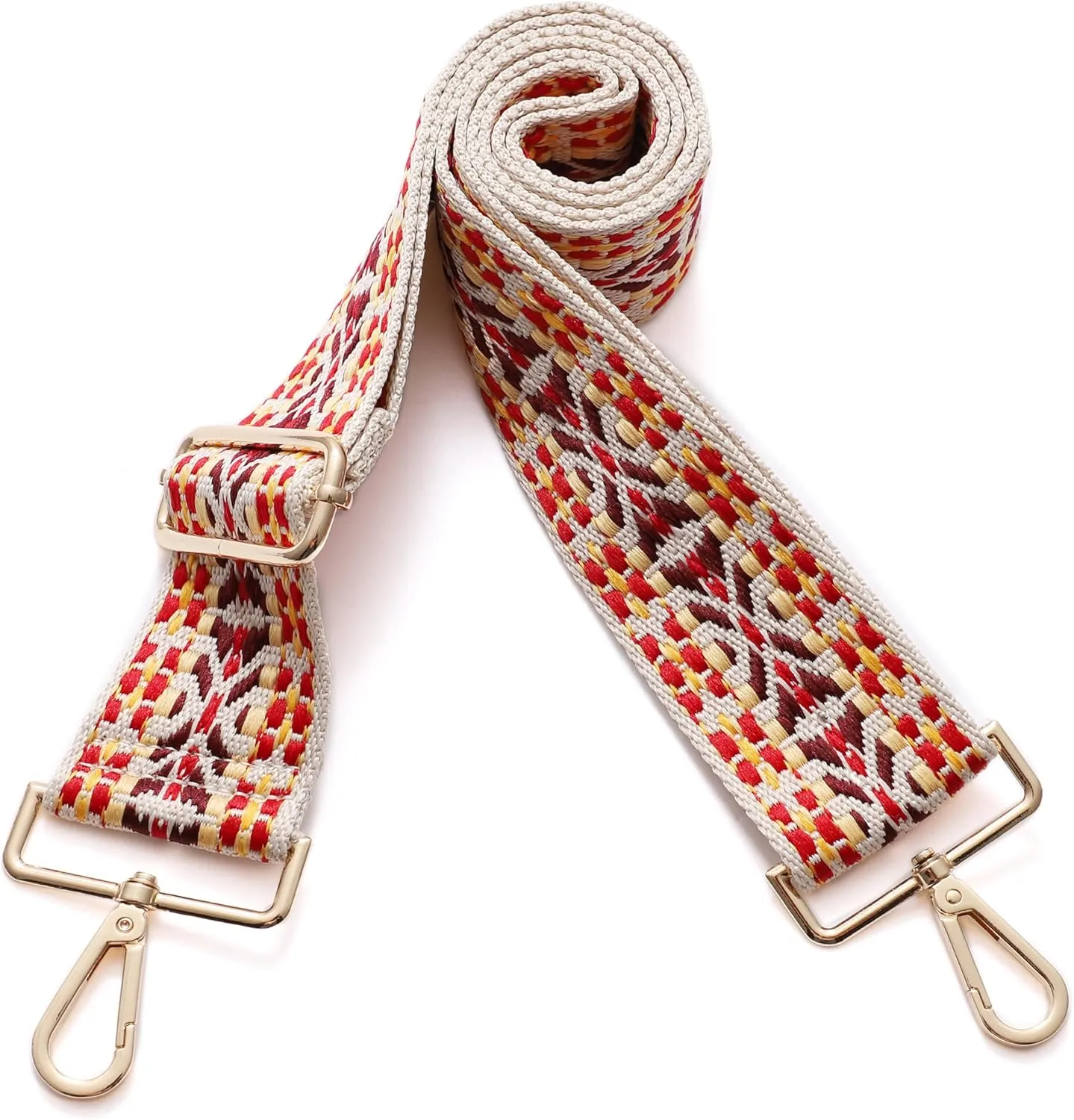 S-Jacorry Purse Strap Replacement Crossbody Wide Shoulder Strap Adjustable Canvas Straps Handbag Strap Replacement Belts