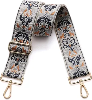 S-Jacorry Purse Strap Replacement Crossbody Wide Shoulder Strap Adjustable Canvas Straps Handbag Strap Replacement Belts