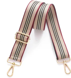 S-Jacorry Purse Strap Replacement Crossbody Wide Shoulder Strap Adjustable Canvas Straps Handbag Strap Replacement Belts