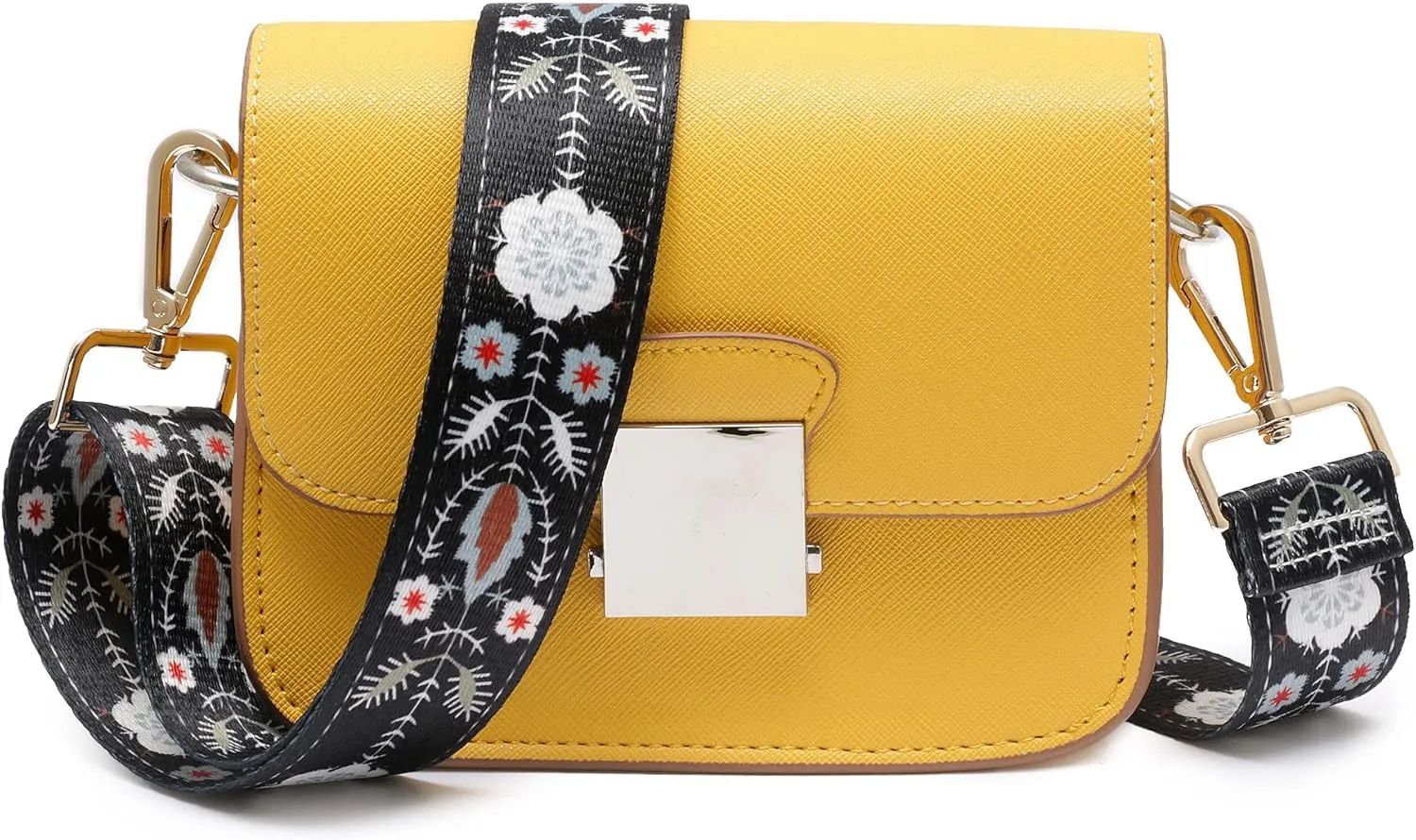 S-Jacorry Purse Strap Replacement Crossbody Wide Shoulder Strap Adjustable Canvas Straps Handbag Strap Replacement Belts