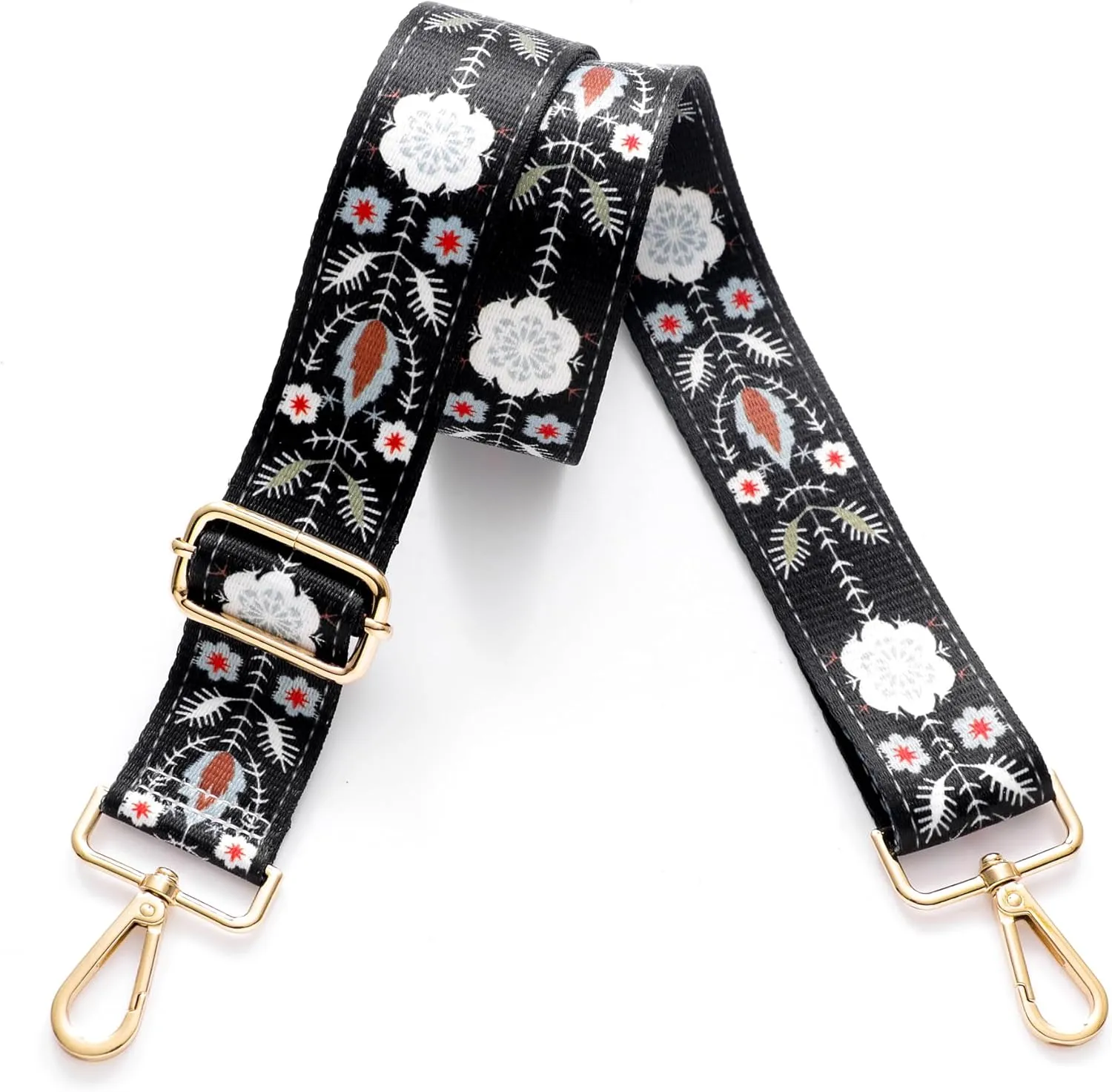 S-Jacorry Purse Strap Replacement Crossbody Wide Shoulder Strap Adjustable Canvas Straps Handbag Strap Replacement Belts