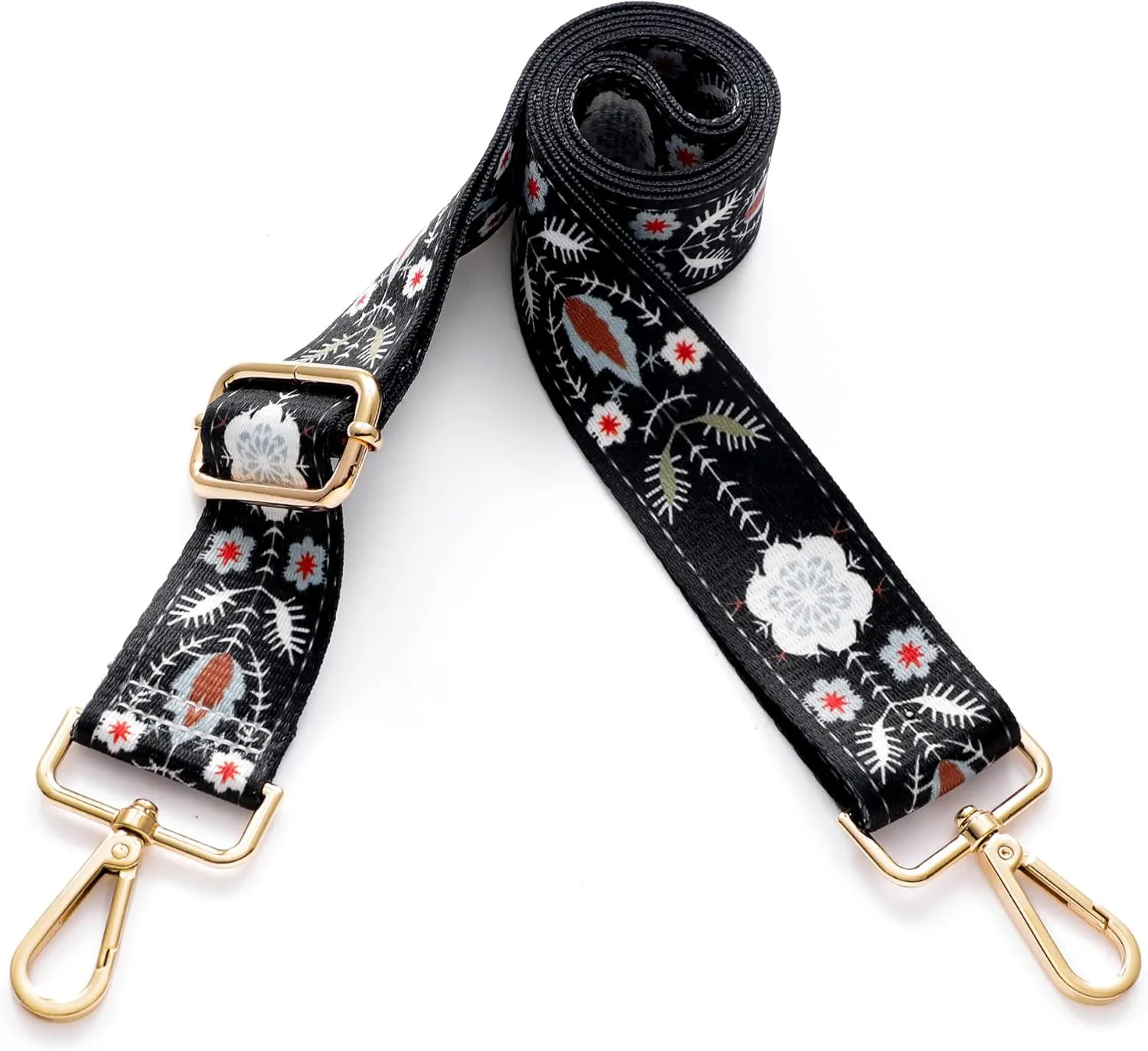 S-Jacorry Purse Strap Replacement Crossbody Wide Shoulder Strap Adjustable Canvas Straps Handbag Strap Replacement Belts