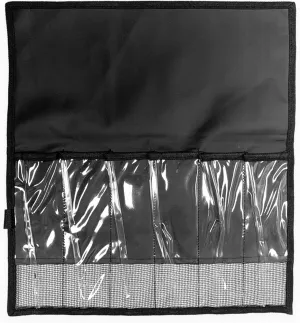 Sanhu 7 Pocket Lure Bag - Compact & Foldable Fishing Tackle Storage Solution (34" x 12") - 2 Pack Black - Lightweight & Durable Fishing Gear Organizers